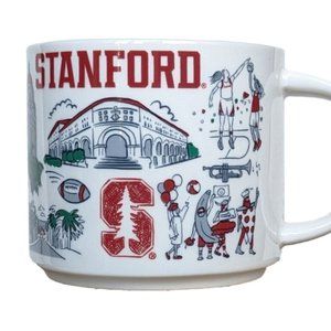 Starbucks Been There Campus Collection STANFORD UNIVERSITY Coffee Mug Cup 14oz